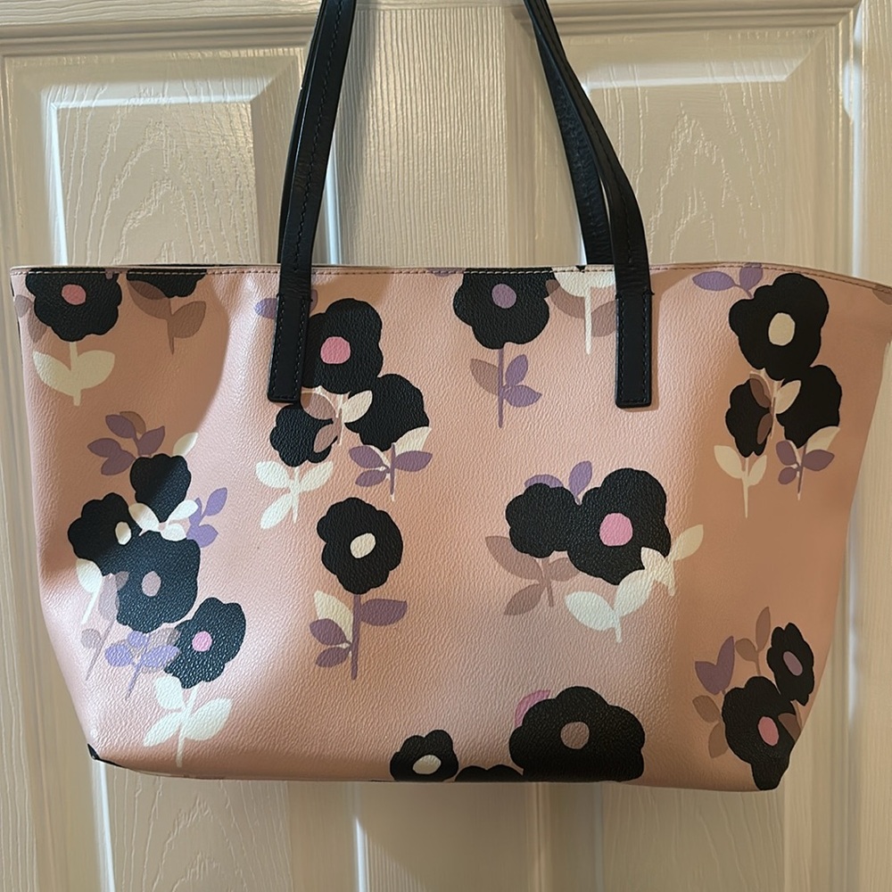 Kate Spade New York Hawthorn Lane floral leather tote
